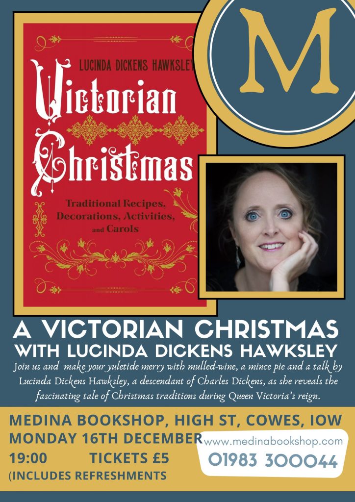 ‘A Victorian Christmas’ with Lucinda Dickens Hawksley poster