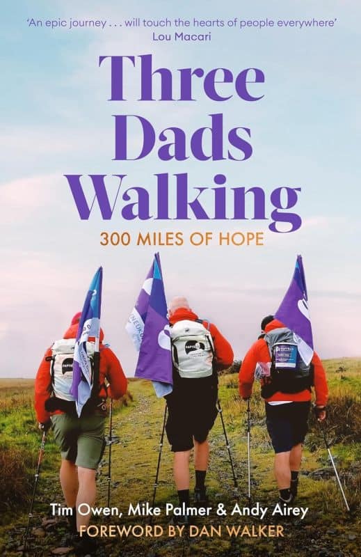 Three Dadas Walking book jacket